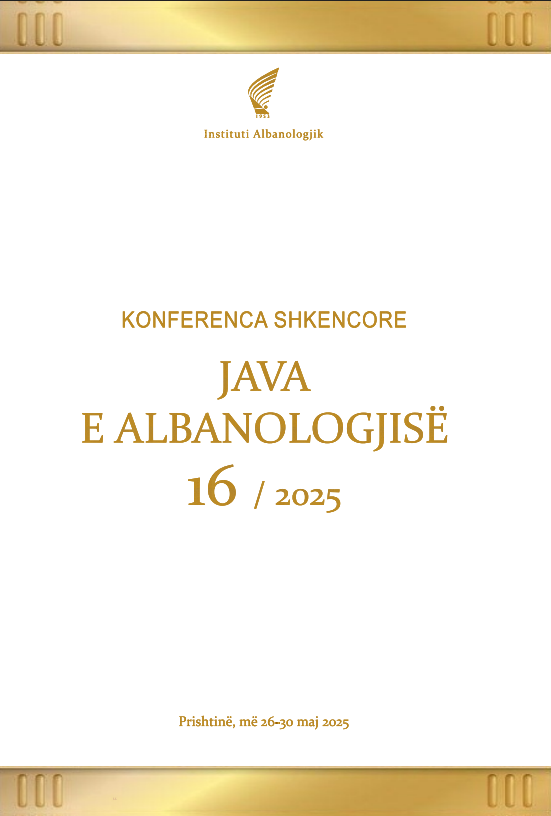 Datë:26-30-maj 2025: Java e Albanologjisë 16/2025